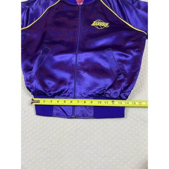 Vintage Lakers‎ 1987-88 Back To Back Champions Jacket Small Bomber Satin - Picture 16 of 16